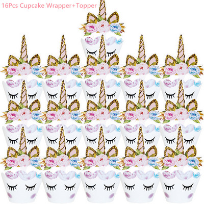 Ükssarviku peokaunistus Sünnipäevapeo kaunistus Lapsele Ükssarviku ühekordsed lauanõude komplekt Beebi dušš Tüdruku sünnipäevapeotarbed