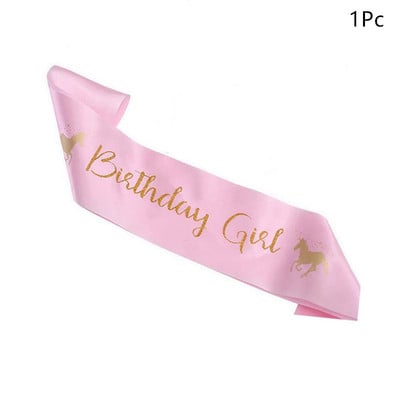 Ükssarviku peokaunistus Sünnipäevapeo kaunistus Lapsele Ükssarviku ühekordsed lauanõude komplekt Beebi dušš Tüdruku sünnipäevapeotarbed