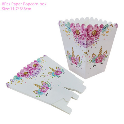 Ükssarviku peokaunistus Sünnipäevapeo kaunistus Lapsele Ükssarviku ühekordsed lauanõude komplekt Beebi dušš Tüdruku sünnipäevapeotarbed