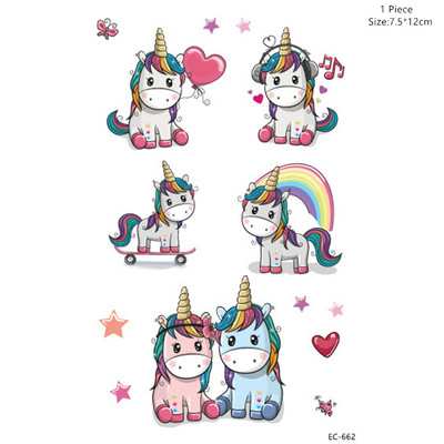 Ükssarviku peokaunistus Sünnipäevapeo kaunistus Lapsele Ükssarviku ühekordsed lauanõude komplekt Beebi dušš Tüdruku sünnipäevapeotarbed