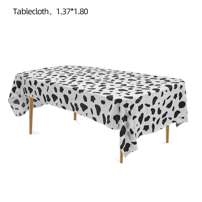 Dekoracije za rođendanske zabave na temu krave s farme Jednokratna šalica Tanjur Stolnjak Baloni životinjska krava za djecu Dekoracija za tuširanje djeteta