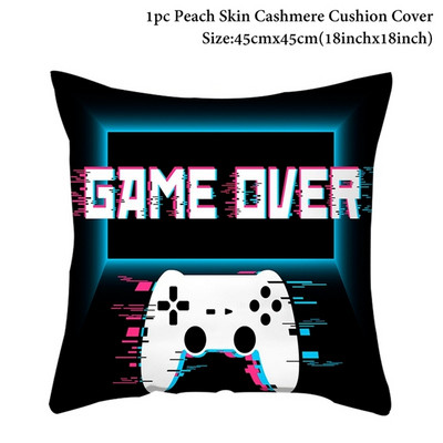 Βιντεοπαιχνίδι Happy Birthday Banner Gamepad Boy Inflate Party Supplies Παιχνίδι GAME ON Foil Balloon Happy Birthday Διακόσμηση Παιδικά παιχνίδια