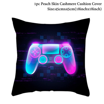 Βιντεοπαιχνίδι Happy Birthday Banner Gamepad Boy Inflate Party Supplies Παιχνίδι GAME ON Foil Balloon Happy Birthday Διακόσμηση Παιδικά παιχνίδια