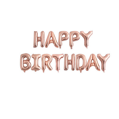 Ροζ χρυσό 18 27 30 35 40 50 60 Foil Balloons Tinsel Fringe κουρτίνες Τραπεζοπανάκι Ποτό Καλαμάκια Διακόσμηση πάρτι γενεθλίων 30ου 40ου