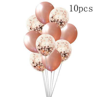Ροζ χρυσό 18 27 30 35 40 50 60 Foil Balloons Tinsel Fringe κουρτίνες Τραπεζοπανάκι Ποτό Καλαμάκια Διακόσμηση πάρτι γενεθλίων 30ου 40ου