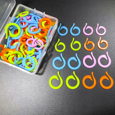 1Komplekt plastist kudumis-heegeldatud markerid, lukustuspisted, nõelaklambri markerid, rõngasõmblustarvikud isetegemise kudumiseks, kudumistööriistad