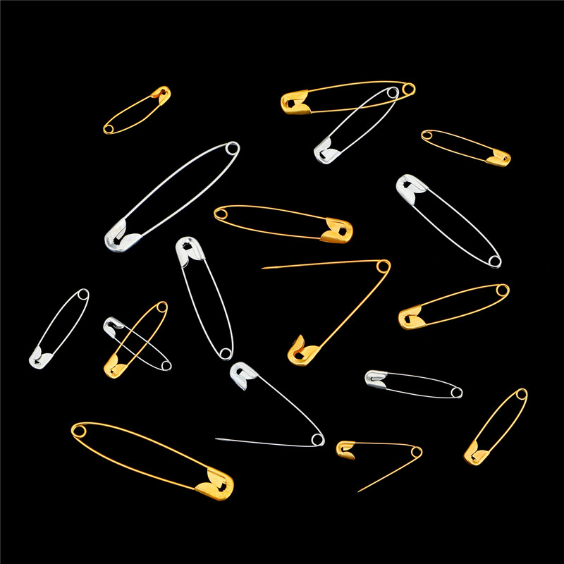 1Komplekt 27/32/38/45/55mm haaknõelade kast Ise tehke õmblustööriistad Raudnõelad Haaknõela marker Silt Väike pross Rõivatarvikud