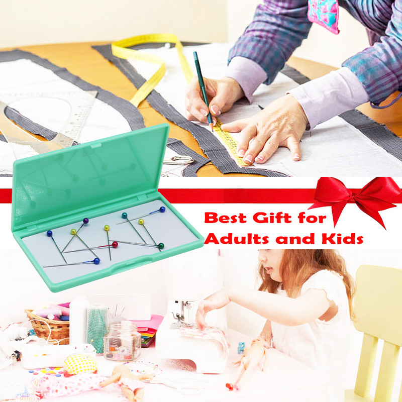 Cutie de depozitare magnetică creativă pentru ac de cusut Suport pentru ace pentru cusătură în cruce Suport pentru ace de tricotat pentru cusut DIY Instrument de pernă pentru ac