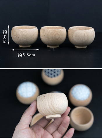 Χαριτωμένο ιαπωνικό στυλ Βάση καρφίτσας με βελόνα από ξύλο Βάση μαξιλαριών Ξύλινο αξεσουάρ Sashiko Αξεσουάρ DIY
