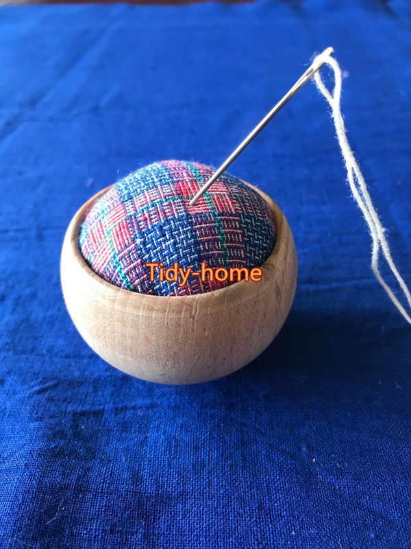 Slatka drvena baza za iglu u japanskom stilu Jastučić za iglu Drveni dodatak za Sashiko Dodatak „uradi sam“