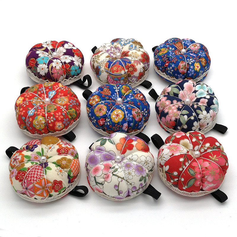 Kõrvitsanõela nõelapadjahoidja randmepaela õmblusnõel Turvanõelapadi meisterdada käsitöönõela padja nõelahoidja õmblustööriist