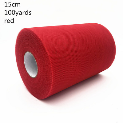 100 jardi 15 cm organza tüll rullpooli kangas lint DIY tutu seelik kingitus käsitöö Baby Shower pulmapeo kaunistus Kuldne hõbe