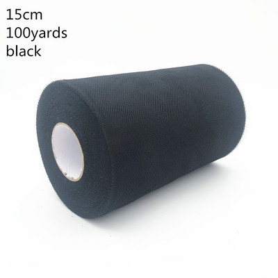 100 jardi 15 cm organza tüll rullpooli kangas lint DIY tutu seelik kingitus käsitöö Baby Shower pulmapeo kaunistus Kuldne hõbe