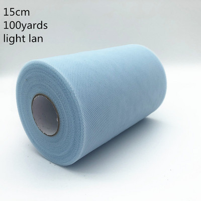 100 jardi 15 cm organza tüll rullpooli kangas lint DIY tutu seelik kingitus käsitöö Baby Shower pulmapeo kaunistus Kuldne hõbe