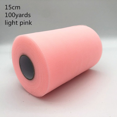 100 jardi 15 cm organza tüll rullpooli kangas lint DIY tutu seelik kingitus käsitöö Baby Shower pulmapeo kaunistus Kuldne hõbe