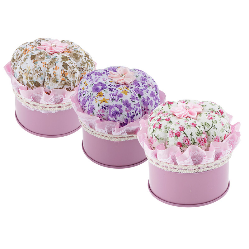 Tök alakú, aranyos varrótűpárna puha pamutszövetből Tűpárna tű Patchwork tartó Kézművesség és varrás