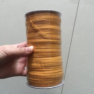 2/5 jardai / aikštelė 6 mm elastinė juostelė auksinė viela Blizganti elastinga elastinė juosta, skirta apdailai siuvimo audiniams, „pasidaryk pats“ drabužių siuvimo priedai