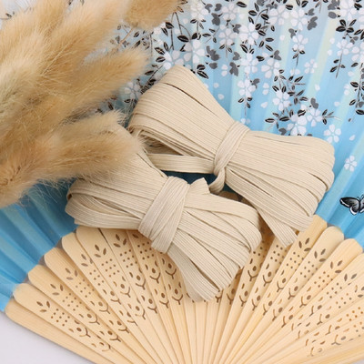 5 jardų 3/6/9 mm kaukė elastinga guminė juosta Fiat spalvinga labai elastinga virvė spandekso juostelė drabužiams juosmens juosta Tampri plaukų virvė