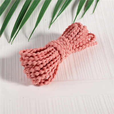 3 mm värviline Korea elastne nöör lainelise mustriga kvaliteet nailonist elastne riba kummipael DIY ehete õmblustarvikute jaoks 5 meetrit