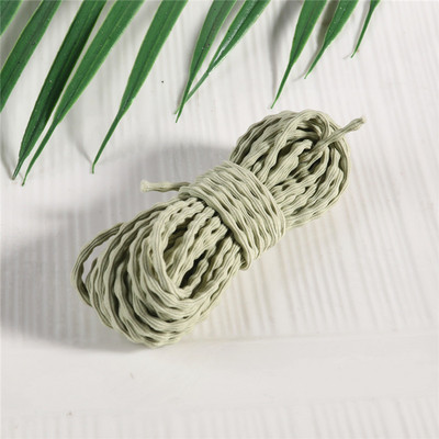 3 mm värviline Korea elastne nöör lainelise mustriga kvaliteet nailonist elastne riba kummipael DIY ehete õmblustarvikute jaoks 5 meetrit