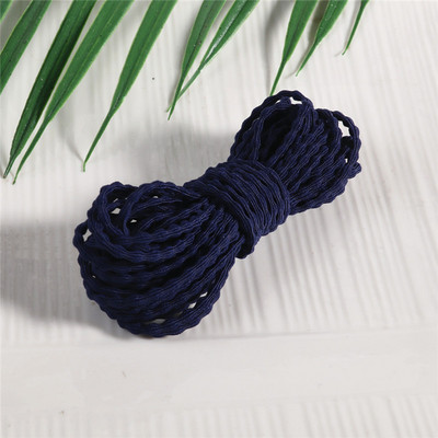 3 mm värviline Korea elastne nöör lainelise mustriga kvaliteet nailonist elastne riba kummipael DIY ehete õmblustarvikute jaoks 5 meetrit