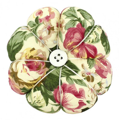 În formă de floare, ac pernă curea pentru încheietura mâinii, mini pânză pentru încheietura mâinii, suport pentru ac, suport pentru ac, organizator de ac pentru tricotat instrumente de cusut