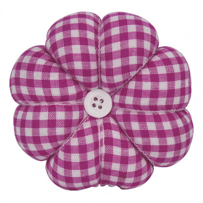 În formă de floare, ac pernă curea pentru încheietura mâinii, mini pânză pentru încheietura mâinii, suport pentru ac, suport pentru ac, organizator de ac pentru tricotat instrumente de cusut