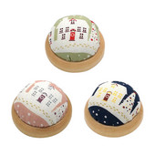 Bumbac pânză ace pernă bază din lemn design pernuță accesorii de cusut