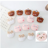 4 tk Cartoon plüüsist lolita riidest kleebis karunukk nukk pross koti tarvikud vormimärk sokid tarvikud