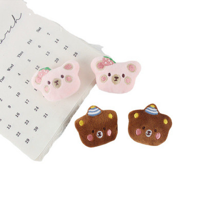 4 tk Cartoon plüüsist lolita riidest kleebis karunukk nukk pross koti tarvikud vormimärk sokid tarvikud