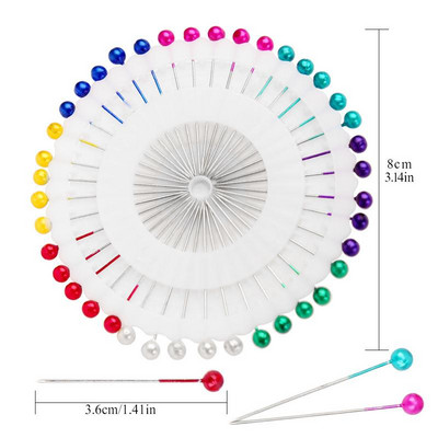 Nööpnõelad Käte kandmine ümmarguse pärlipeaga riietusnõelad Pulmad Korsage Lillepoodid Õmblusnõelad Haaknõel Õmblustööriistad Aksessuaarid