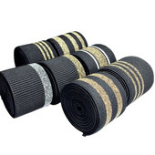 HL 40MM/50MM 3 metra vruće utiskivane najlonske elastične trake DIY trake Odjevne torbe Tajice Pribor za šivanje