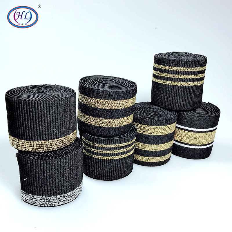 HL 40MM/50MM 3 metra vruće utiskivane najlonske elastične trake DIY trake Odjevne torbe Tajice Pribor za šivanje