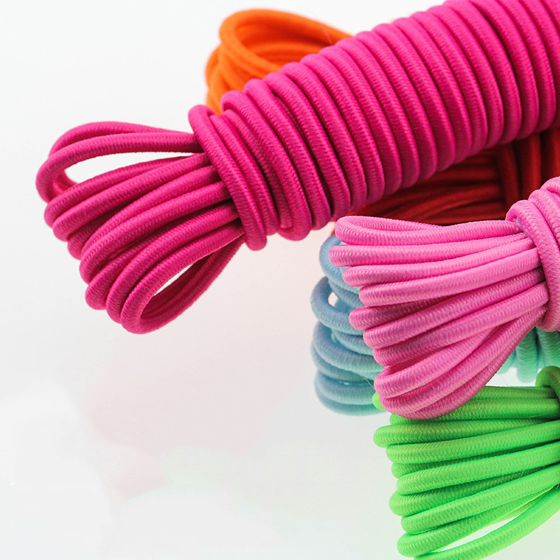 10 meetrit/partii 2,8 mm kõrgkvaliteetne ümmargune elastne riba elastne nöör köis kummipael DIY õmblustööd tarvikud ehete valmistamiseks