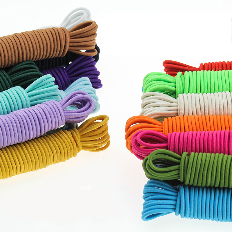 10 meetrit/partii 2,8 mm kõrgkvaliteetne ümmargune elastne riba elastne nöör köis kummipael DIY õmblustööd tarvikud ehete valmistamiseks