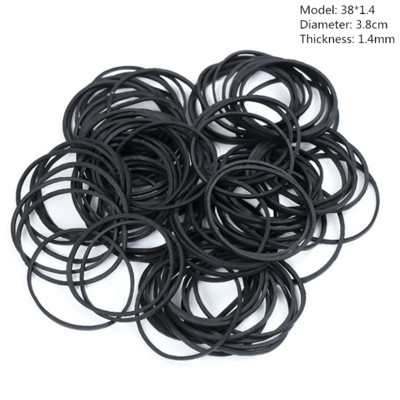 100 vnt. Įvairių dydžių elastinės guminės juostos, lipnios medžiagos Tvirtinimo juostos elastinės juostos Biuro mokiniams Mokyklinės kanceliarinės prekės