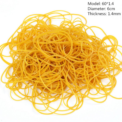 100 vnt. Įvairių dydžių elastinės guminės juostos, lipnios medžiagos Tvirtinimo juostos elastinės juostos Biuro mokiniams Mokyklinės kanceliarinės prekės