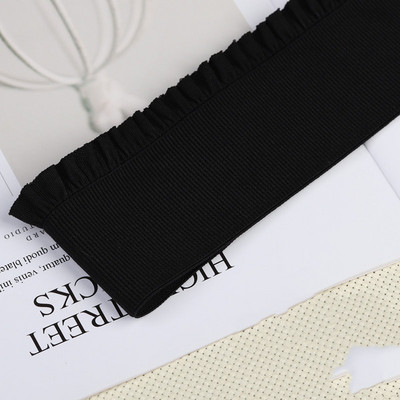 58 χιλιοστά πολύχρωμη πλισέ δαντέλα ελαστική ταινία φανέλα μέσης ψηλή ελαστική λαστιχένια κορδέλα DIY Χειροποίητο ράψιμο αξεσουάρ ενδυμάτων 1 αυλή