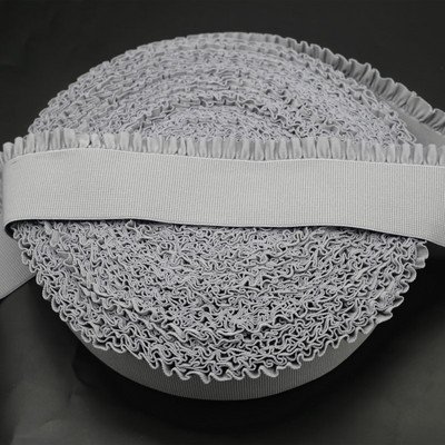 58 χιλιοστά πολύχρωμη πλισέ δαντέλα ελαστική ταινία φανέλα μέσης ψηλή ελαστική λαστιχένια κορδέλα DIY Χειροποίητο ράψιμο αξεσουάρ ενδυμάτων 1 αυλή