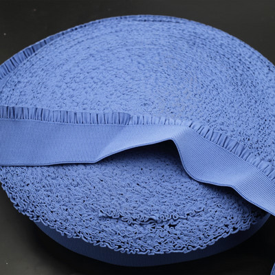 58 χιλιοστά πολύχρωμη πλισέ δαντέλα ελαστική ταινία φανέλα μέσης ψηλή ελαστική λαστιχένια κορδέλα DIY Χειροποίητο ράψιμο αξεσουάρ ενδυμάτων 1 αυλή