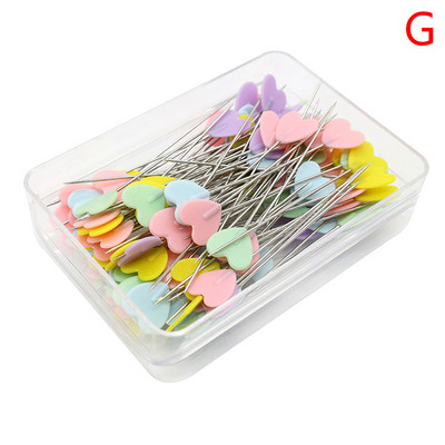 50/100 tk/karbi kudumisnõelad Tikand Lapitehnika Tööriistad Fikseeritud nööpnõel Nuppnööpnõel õmblemiseks ja isetegemiseks tihvtid