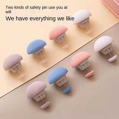 4/6pcs Covers Fastener Clip Holder Mushroom Quilt Stand Blanket Clip Slip-resistant Nordic Clips for Bed Sheet Clothes Pegs