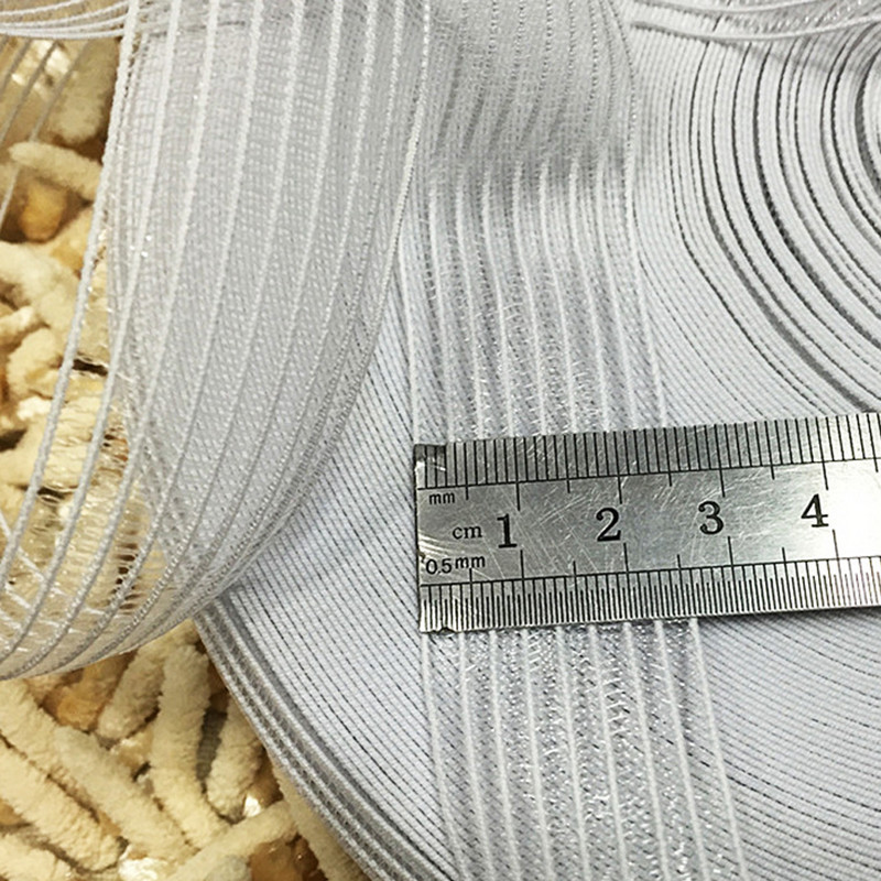 5/10 metara 25 mm elastična traka za šivanje donjeg rublja bijela mreža elastična vrpca odjevni predmet ručno rađeni dodaci ukrasi podrezivanje