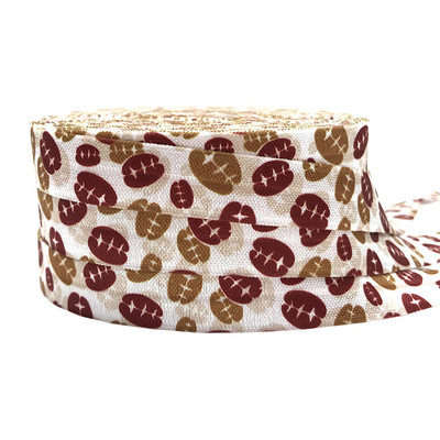 10 jardi 15 mm Nogometni ispis Sport Preklopna elastična rastezljiva traka DIY Djevojke Vezice za kosu Traka Dodaci za glavu Veleprodaja