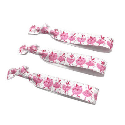 10 jardi 15 mm Nogometni ispis Sport Preklopna elastična rastezljiva traka DIY Djevojke Vezice za kosu Traka Dodaci za glavu Veleprodaja