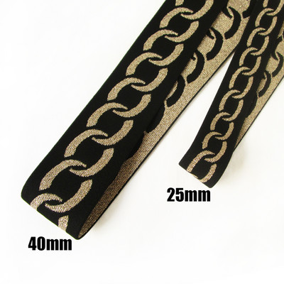 1 metar sjajne elastične trake 40 mm elastična vrpca torbe za odjeću hlače elastična traka 4 cm gumena traka pribor za šivanje DIY