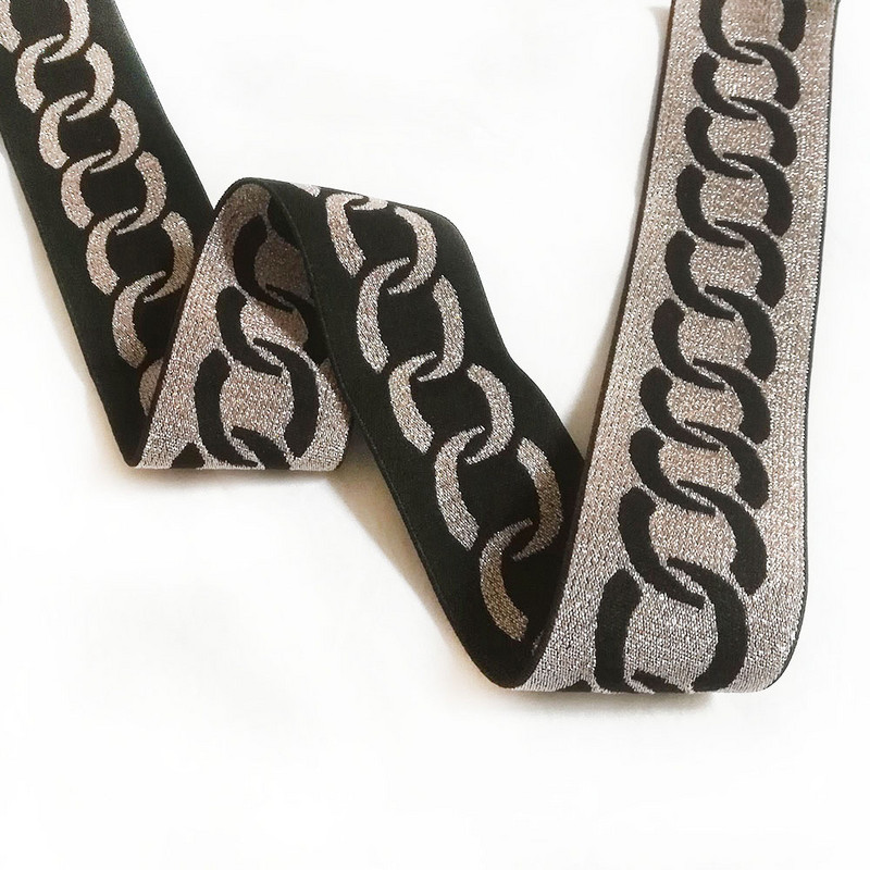 1 metar sjajne elastične trake 40 mm elastična vrpca torbe za odjeću hlače elastična traka 4 cm gumena traka pribor za šivanje DIY