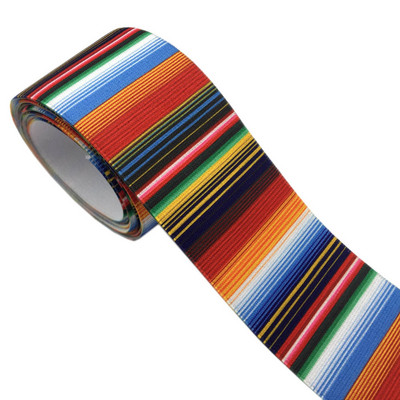 1M/lot Gradient Tie Dye Print Elastična traka 2,5 cm 3,8 cm širine Gumica Pribor za DIY ukrase Odjeća Naramenice za hlače Pojas za šivanje