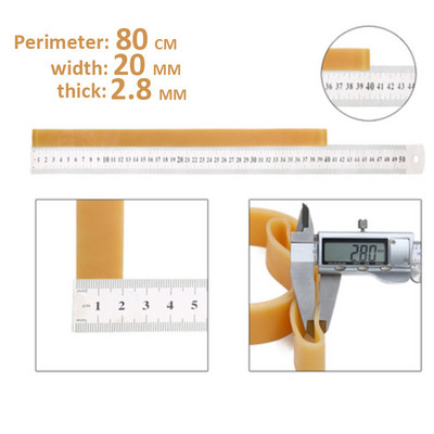 Ümbermõõt 800/1000 mm laius 10-30 mm latekskummiriba kõrge kvaliteediga elastsed ribad venivad tugevad O-rõngad veinipurgi jaoks