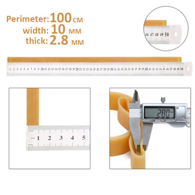 Ümbermõõt 800/1000 mm laius 10-30 mm latekskummiriba kõrge kvaliteediga elastsed ribad venivad tugevad O-rõngad veinipurgi jaoks